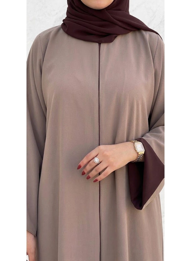 AMYAE Elegant Abaya with Separate Shila Islamic Jilbab for Women, Full Length Long Sleeve Modest Salah Dress, Casual Wear for Ladies best for Casual Use and  Umrah & Hajj - Image 1