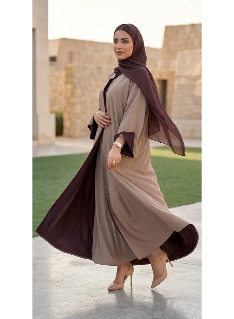 AMYAE Elegant Abaya with Separate Shila Islamic Jilbab for Women, Full Length Long Sleeve Modest Salah Dress, Casual Wear for Ladies best for Casual Use and  Umrah & Hajj - Image 5