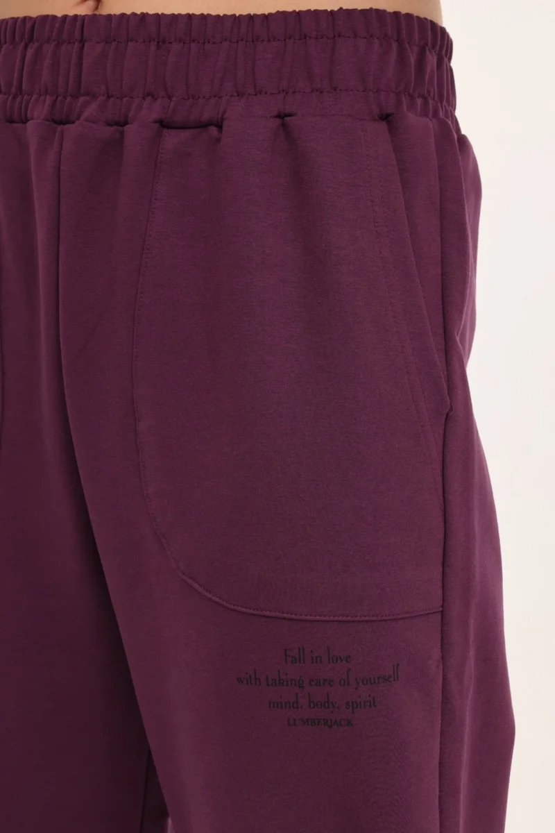 LUMBERJACK Wl Anna 22ct1170 4pr Dark Purple Women's Sweatpants