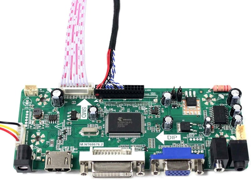 VSDISPLAY 10.4 inch 1024x768 IPS LCD Screen 10.4" VS140T-003A with VGA DVI LCD Controller Board - Image 4