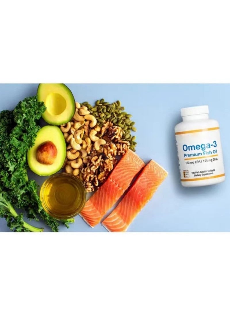 CALIFORNIA GOLD Premium Omega-3 Fish Oil Concentrated Formula with EPA and DHA for Optimal Lipid Profile and Immune Support - Gluten-Free, Non-GMO - 100 Fish Gelatin Softgels（Packaging may vary）  - Image 2