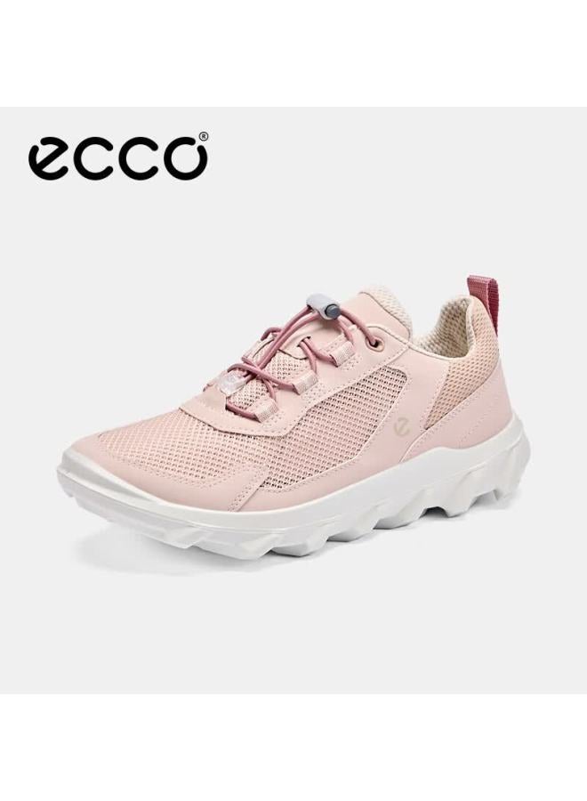 Ecco Women's Sports Shoes Mesh Breathable Simple Low-top Casual Running Shoes Drive 83 Pink Size 38 - Image 1