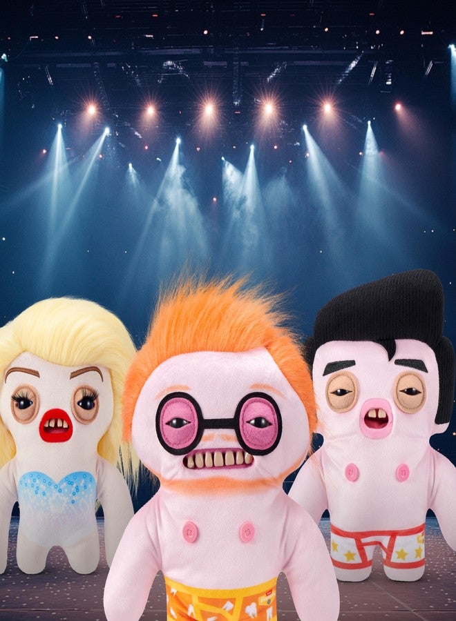 فاجلار دمية فغلر فغ ستارز القطيفة مقاس 9 بوصات (غونكي غوبر) من زورو - حيوان محشو مضحك على شكل وحش قبيح بأسنان تشبه أسنان الإنسان، دمية قطيفة قابلة للتجميع للأطفال والمراهقين والبالغين ومحبي الدمى القطيفة - Image 4