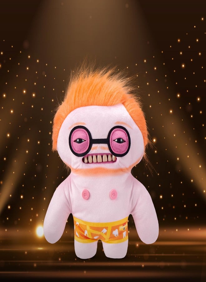 فاجلار دمية فغلر فغ ستارز القطيفة مقاس 9 بوصات (غونكي غوبر) من زورو - حيوان محشو مضحك على شكل وحش قبيح بأسنان تشبه أسنان الإنسان، دمية قطيفة قابلة للتجميع للأطفال والمراهقين والبالغين ومحبي الدمى القطيفة - Image 3