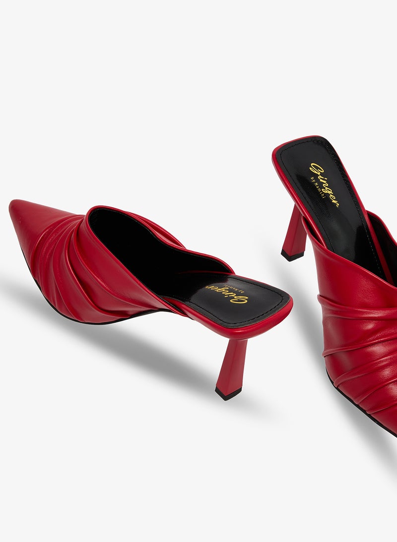 Ginger Open Back High Heel Pumps - Image 4