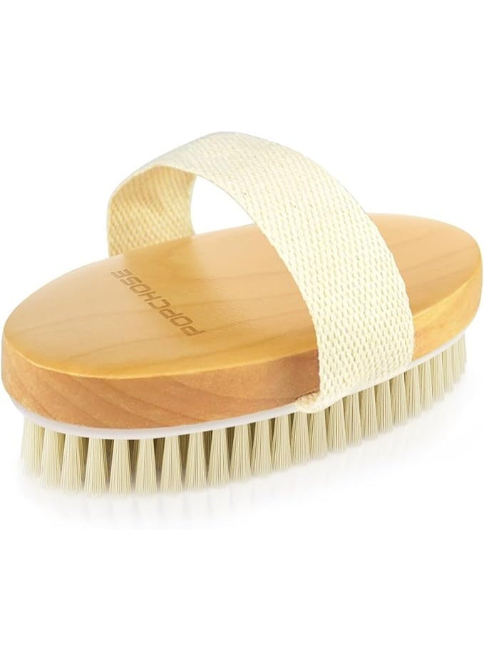 EcoTools Dry Body Brush – Exfoliating Brush for Post-Shower Skincare, Improves Circulation & Smooths Skin - Image 2