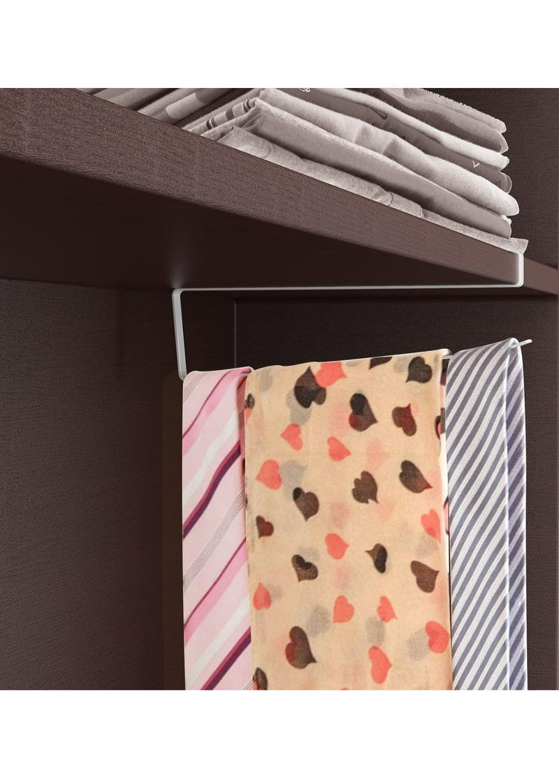 MODERN HOME 2 Pack of PaPer Towel Holder Towel Rack Towel Bar Hooks for Kitchen, Dispenser Under Cabinet Paper Roll Holders for Kitchen Bathroom Hanging Paper Towel Rack Paper Towels Rolls  - Image 4