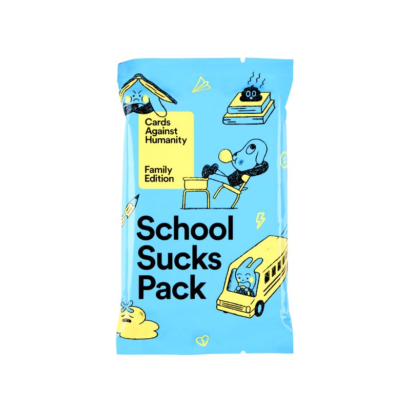 Cards Against Humanity Family Edition School Sucks Pack Mini Expansion - Image 2