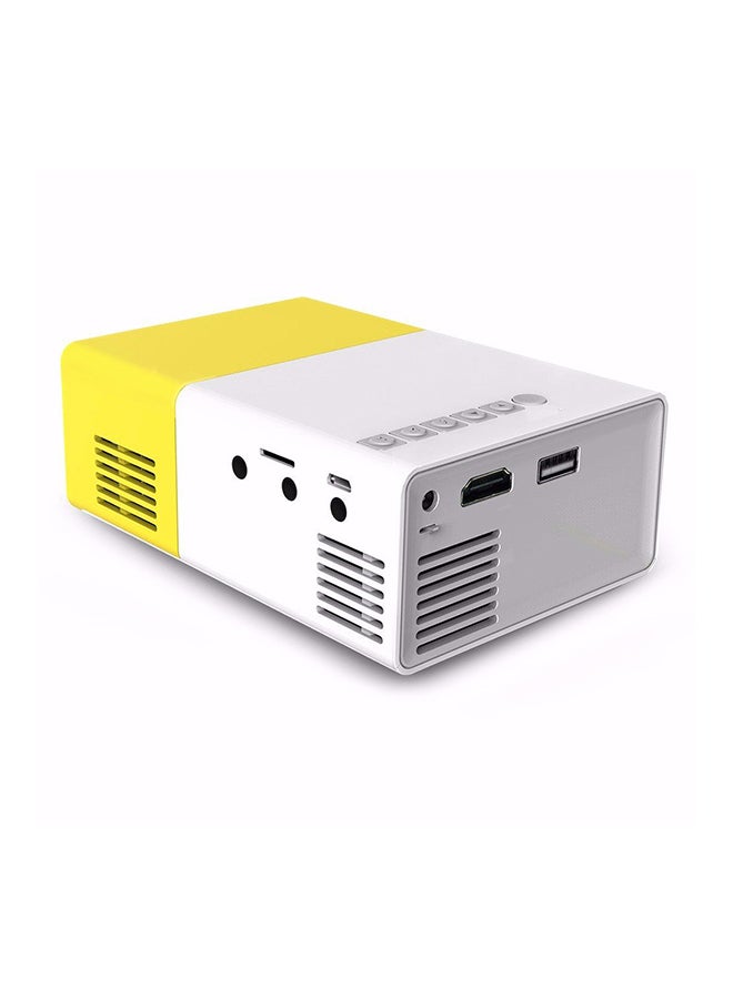 فلجت جهاز بروجيكتور صغير مزود بشاشة LCD YG300 Basic متعدد الألوان - Image 1