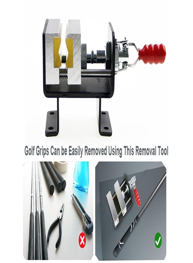 Yoxojv Golf Club Vise Duty Clamp for Precision Shaft and Grip Work Complete Tool for Golf Grip Replacement and Club Customization, Professional Golf Grip Replacement Accessories - Image 4