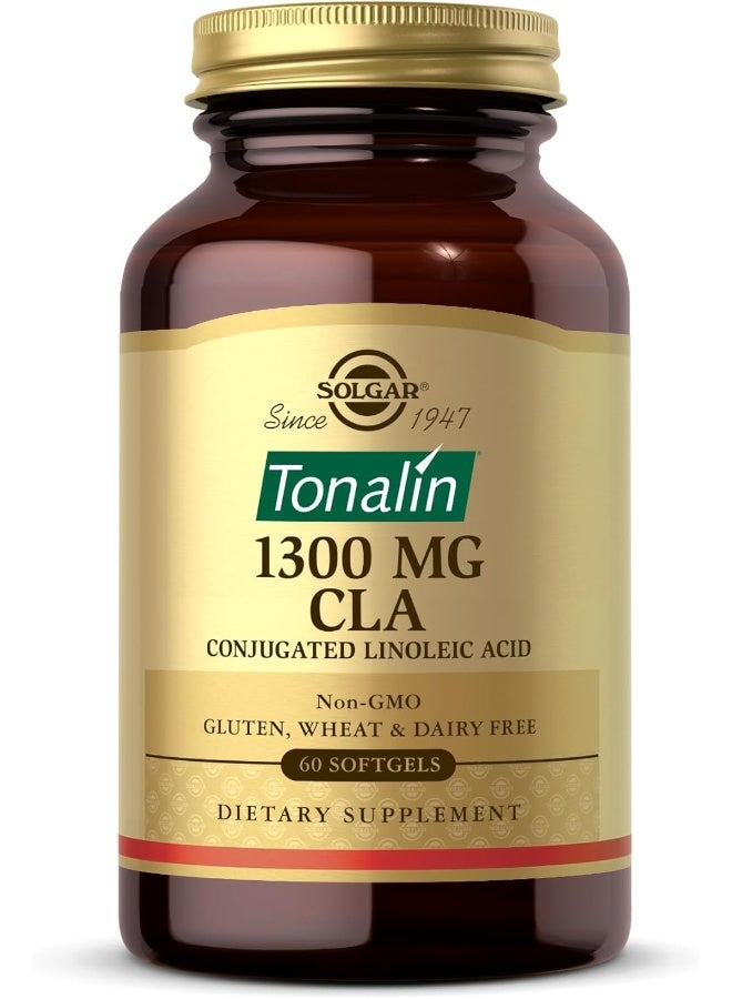 Solgar Tonalin CLA - 1300 Mg - 60 Softgels Packaging May Vary - Image 1