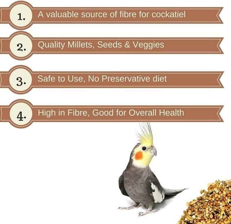 Vitapol Economic Food for Cockatiel, 1200 g - Image 2
