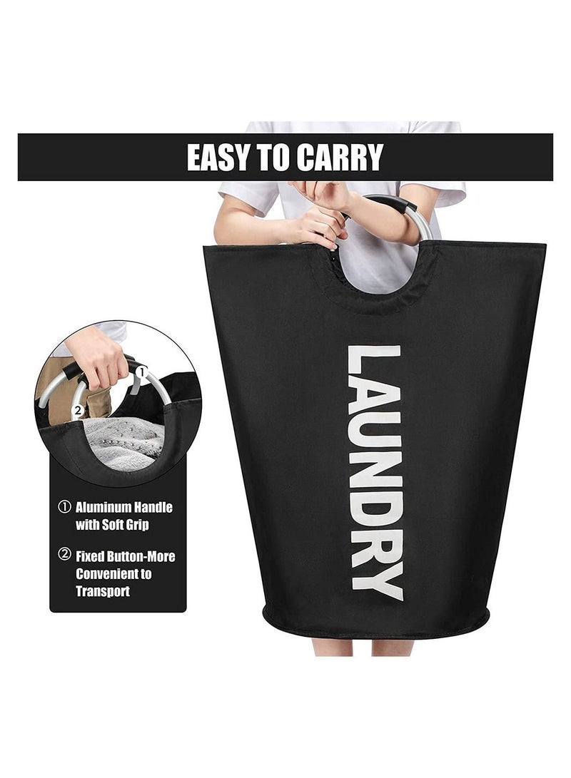 Cool Baby 82L Large Laundry Basket Freestanding Waterproof Laundry Hamper Collapsible Laundry Bag - Image 3