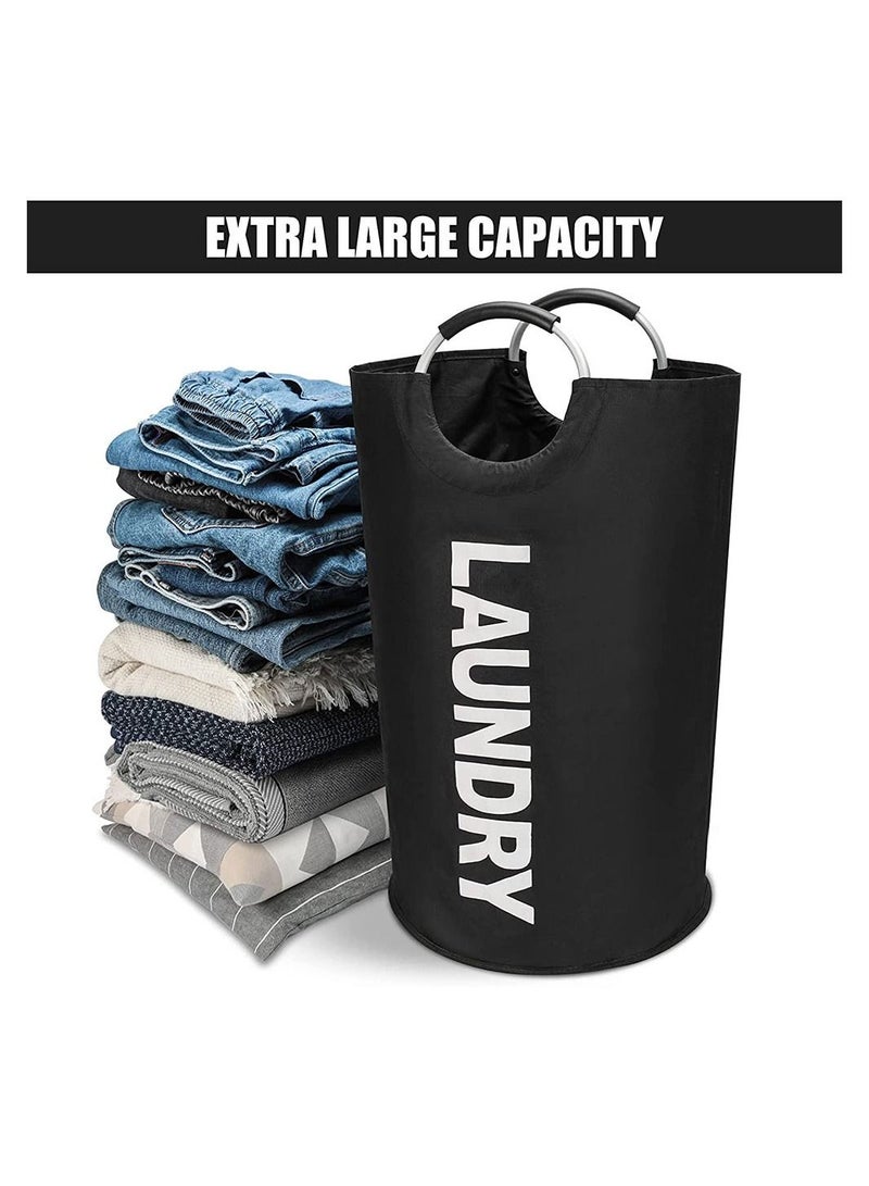 Cool Baby 82L Large Laundry Basket Freestanding Waterproof Laundry Hamper Collapsible Laundry Bag - Image 2