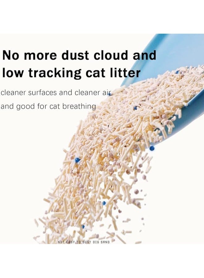 NeoStyle Cat Litter, Flushable Clumping Litter Pellets, Low Dust Litter Explained By Plants, Soluble In Water, Not Easily Scattered (Mixed Cat Litter (2.5kg*6)) - Image 4