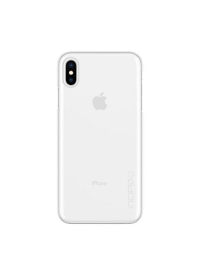 INCIPIO حافظة ريشة لهاتف آيفون Xs/X شفافة  - Image 1