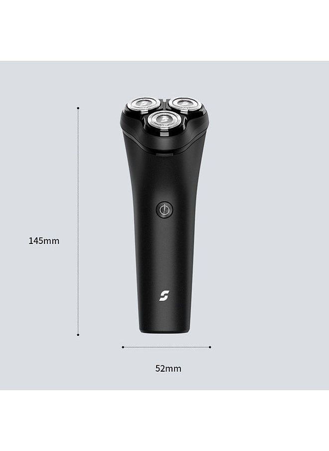 S1 Electric Shaver for Men's Razor with 3D Floating Detachable Cutter Head Pop-up Sideburn Trimmer Smart Cordless Beard Trimmer