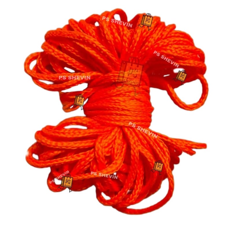100% Cotton Orange Dhaga Hanumanji Sinduri Dhaga, 16 Meters Religious Orange Thread -for Boys,Girls (16 metres) |RL @120