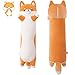 SNOWOLF Shiba Inu Soft Plush Pillow Long Cute Corgi Dog Plush Husky Plush Pillow Akita Plushie Body Pillow Stuffed Animals Toy for Adults Kids Gift 70cm2755Inch - Image 2