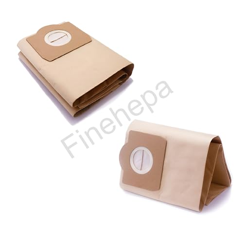 Finehepa Paper Dust Bags Set of 5 - Compatible with Karcher Vacuum Cleaner WD3, WD3 P, MV3 & WD 3.200 - Image 5