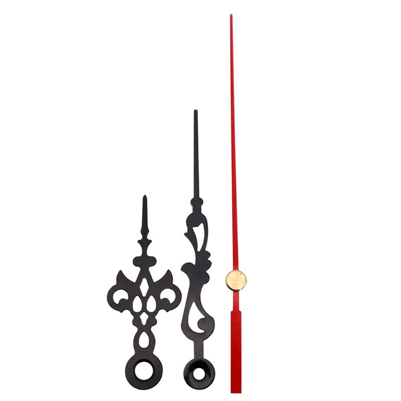 14 Styles Metal Clock Hands DIY Movement Repair 773 black red 