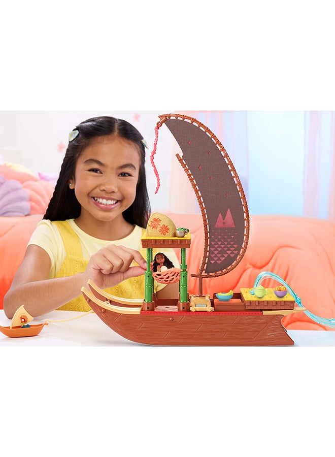 ديزني برنسيس دمى موانا الصغيرة - قارب متحول - Image 2