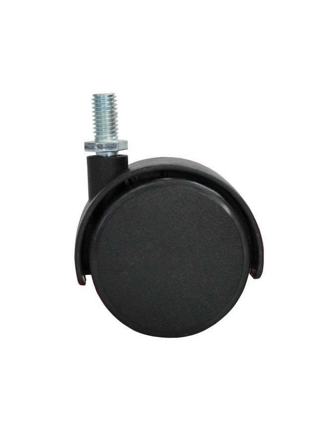 VIZ-PRO Mobile Whiteboard Caster Wheels, Black, Set Of 4 - Image 3