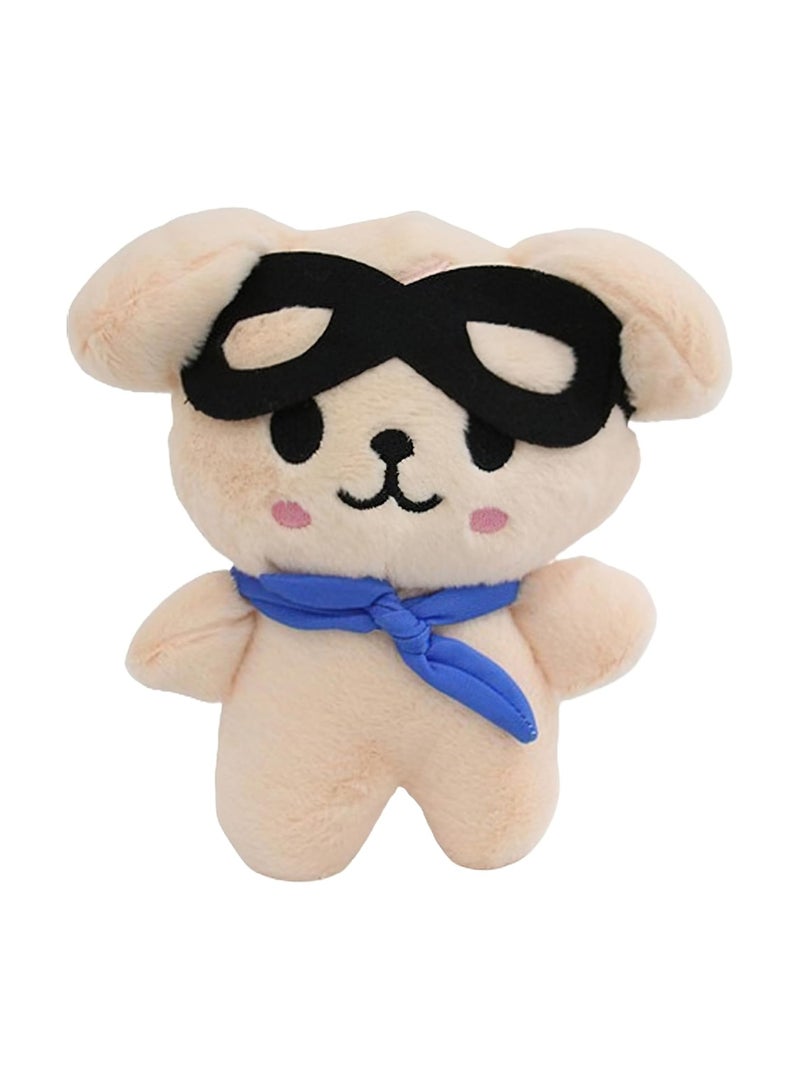 Loquat Stray Kids Pilot Plush Toy Kpop Skzoo Toy Fan Meeting Doll with Aviator Sunglasses SKZ Plush Animal Doll with Beanie 3.9 Inches - Image 1
