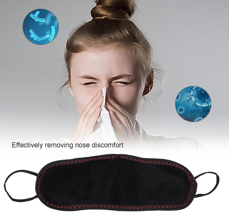 klarako Heating Nose Pad, Nose Warmer Hot Compress 3 Gears Timing Prevent Snoring Allergic Washable Nose Heating Cover - Image 5