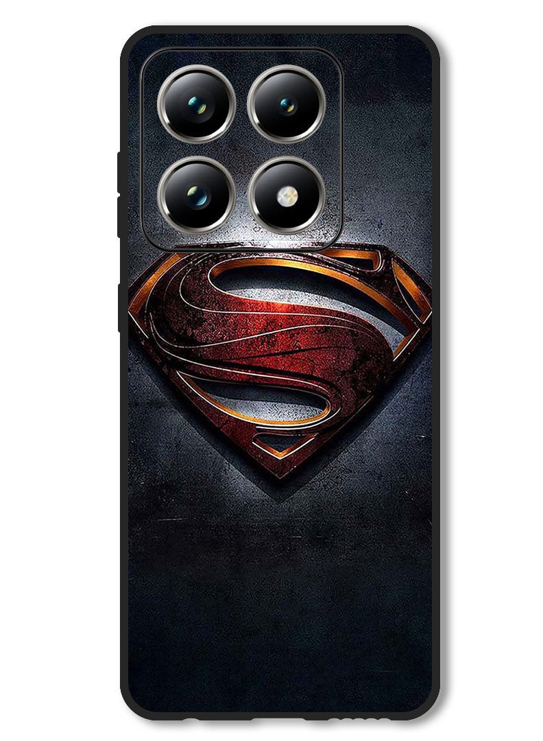 Theodor Case Compatible with Xiaomi 14T Pro Protection Shockproof Bumper Cover Supe Man - Image 1