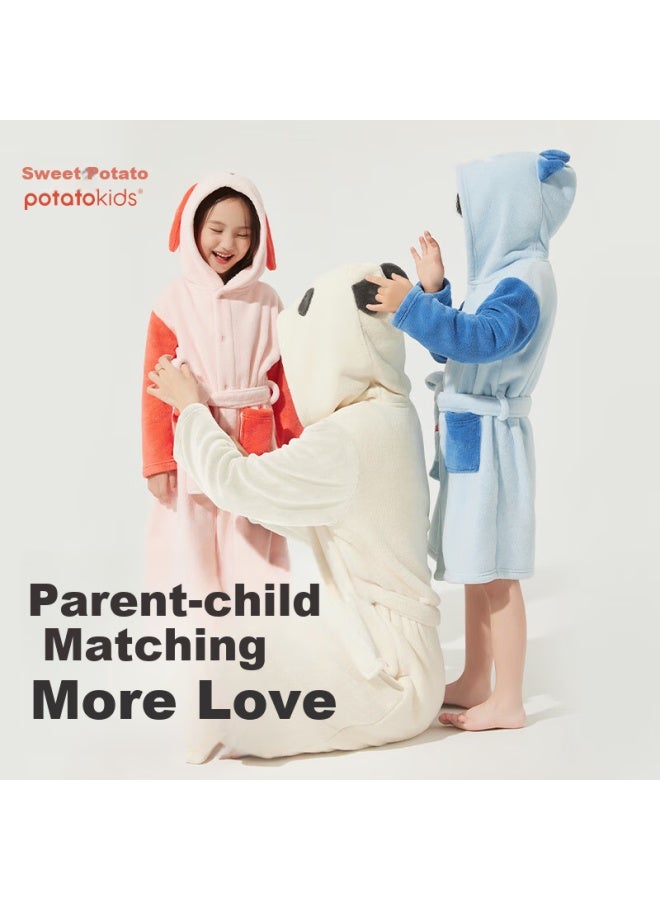 Potatokids Sweet Potato Kids Bathrobe Boys Girls Absorbent - Image 3
