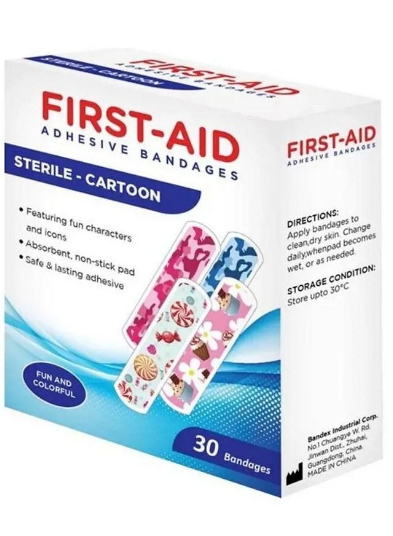 Sterile Bandages Kids 30’S