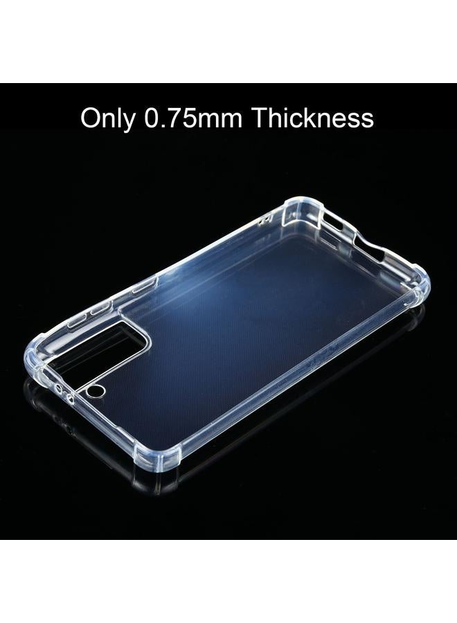 اس-توب جراب لهاتف Samsung Galaxy S21 5G، جراب TPU فائق النحافة مقاوم للصدمات بأربع زوايا - Image 5