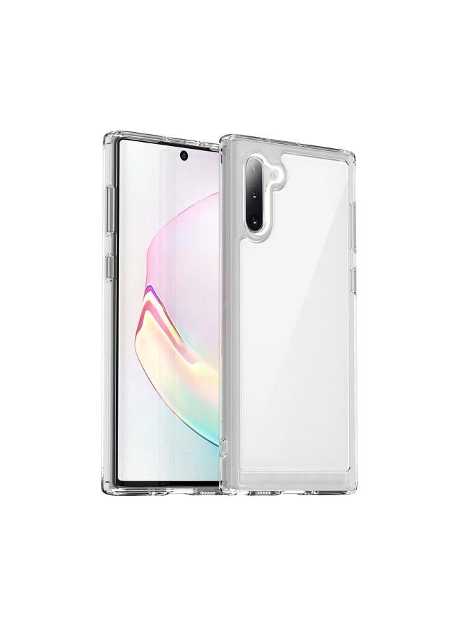 S-TOP Case For Samsung Galaxy Note10 Colorful Series Acrylic + TPU Phone Case - Image 1