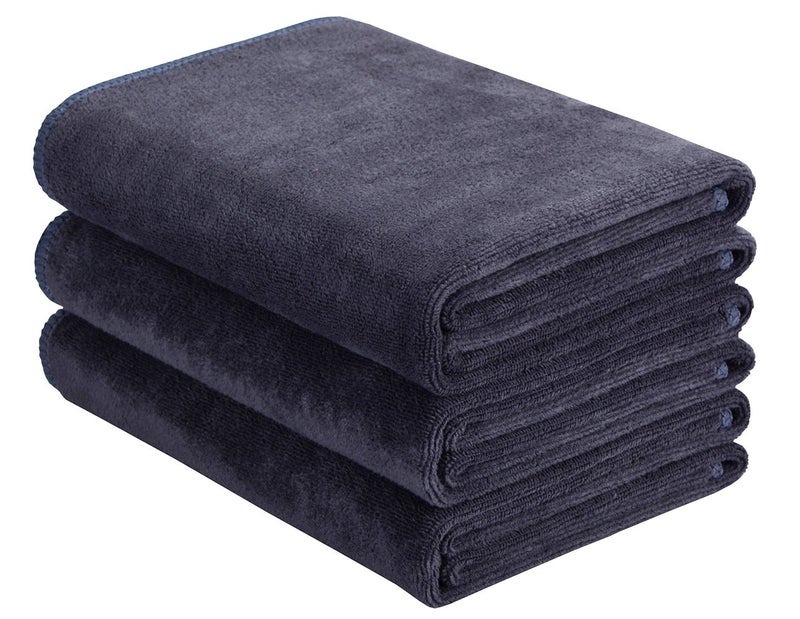 HOPESHINE Gym Towels for Men & Women Sweat Towels Working Out Microfiber Sports Towel Fast Drying Super Absorbent Compact Soft Camping, Hiking, Backpacking, Yoga, Travel, Exercise 3-Pack - Image 1
