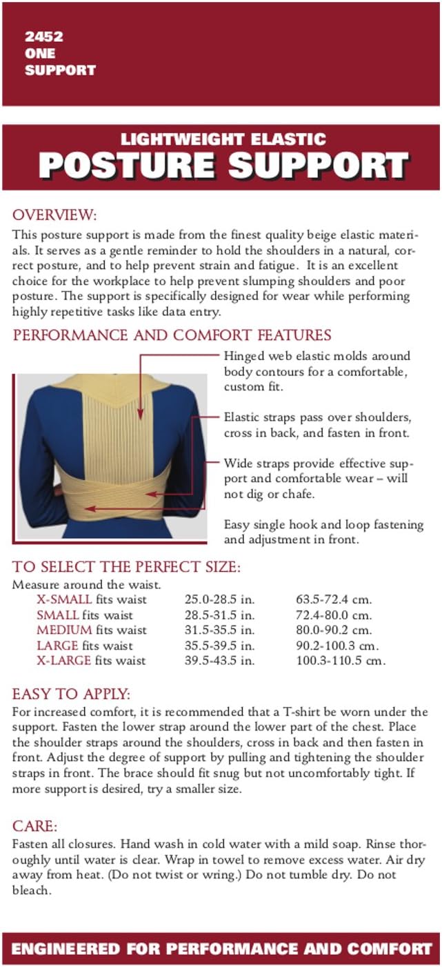 OTC دعم الوضعية OTC لتصحيح انحناء الكتف وضع الجسم السيئ XLarge - Image 5