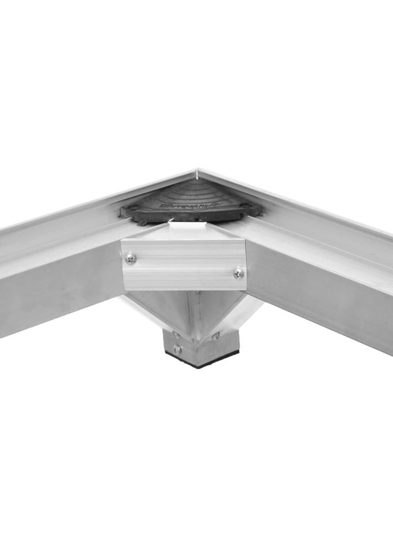 Mobile Refrigerator Base with 6 Wheels | Equipped with Brakes for Stability | Size 68x64 cm | Heavy Duty and Vibration Resistant | Ideal Solution for Easy Cleaning and Transportation - Image 2