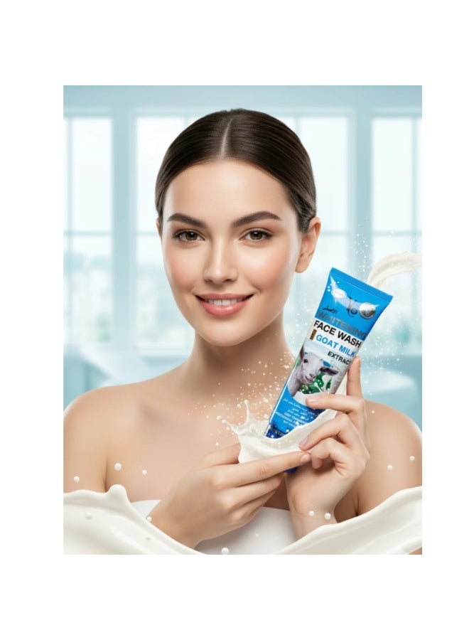 YC Whitening Face Wash with Goat Milk Extract, 100ml - Image 1