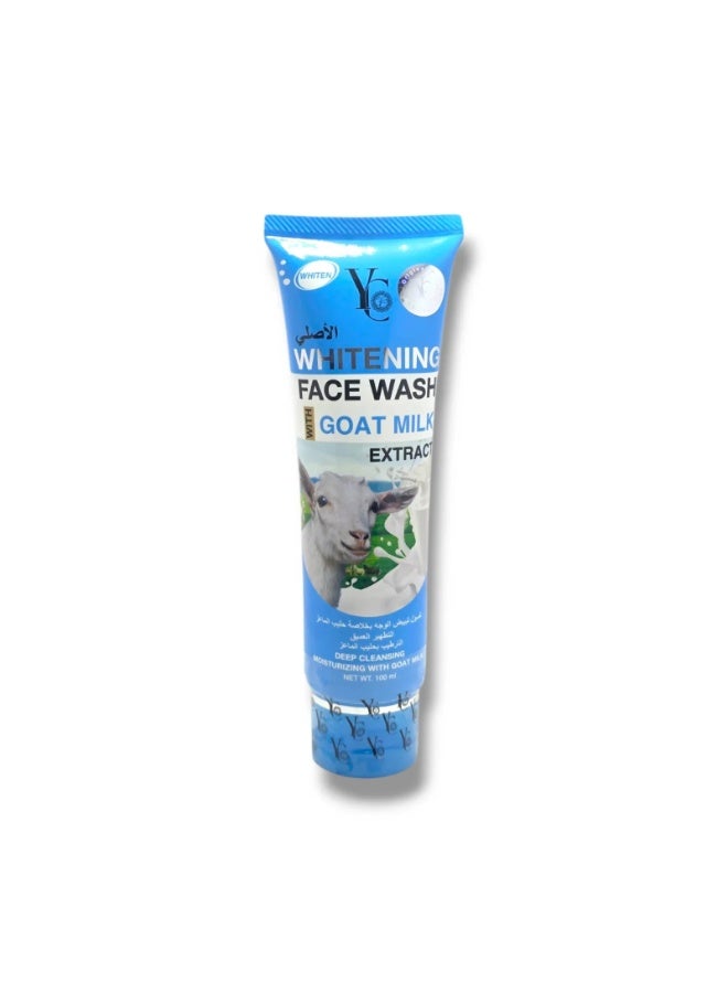 YC Whitening Face Wash with Goat Milk Extract, 100ml - Image 5