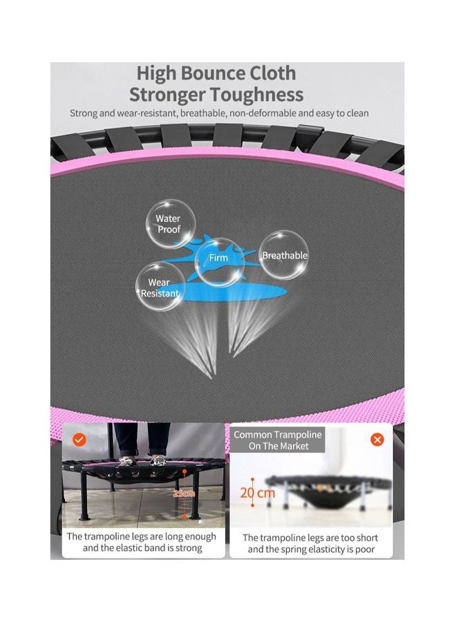 Foldable Children's Sports Trampoline Indoor Small Jumping Bed Home 101x101x116cm  - Image 3