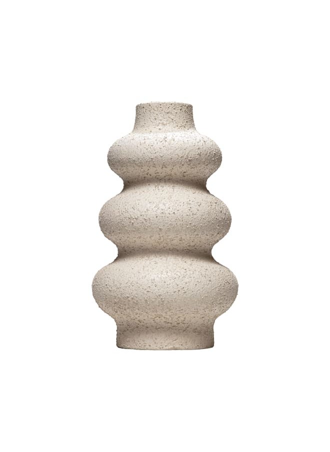 Unique Pots And Plant - Twisty Pottery Vase H25CM*D15CM - Image 1