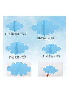 3D Cloud Decorations, 16 PCS Hanging Clouds for Ceiling, Artificial Clouds, Props Fake Cloud Ornaments, Wall Decor, Clouds Imitation Decorations, Baby Shower Ceiling Party Nursery Children Room - pzsku/Z943D03232C0E60A836F1Z/45/_/1695730257/e44f75c4-38a3-479b-b034-274fb48f1f5e