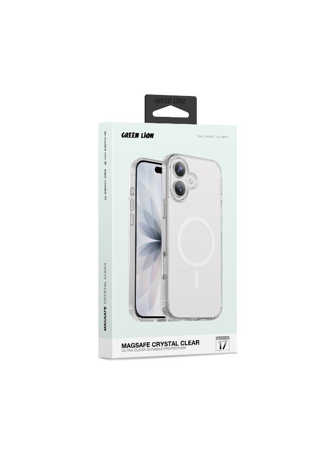 GREEN LION MagSafe Crystal Clear Cover iPhone 17 6.1 with Military-level Protection & Ultra Drop Protection / Ultra Drop Protection / Camera Protection - Clear - Image 3