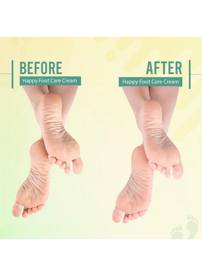 Glamveda Happy Foot Care Crack Cream For Moisturizes Suitable For Dry & Cracked Foot Skin100Gm - Image 4