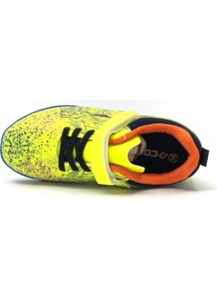 Cool Messi Yellow Boys Indoor Football Shoes  - Image 3