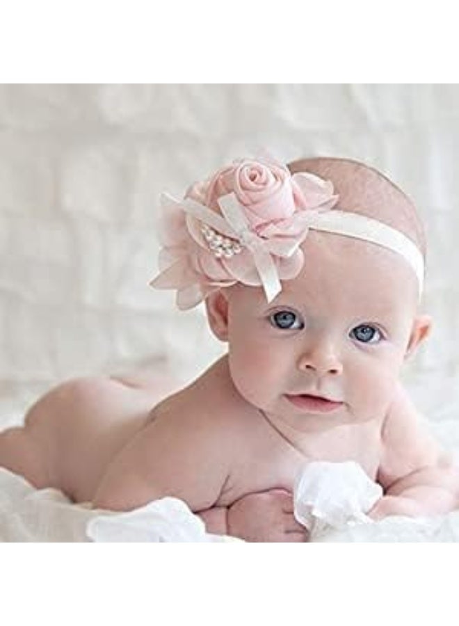 Arlai Arlai Pack of 40 Interchangeable Elastic Headbands Baby Girl Headbands 20 Colors DIY Accessories for Flower Or Bows Headband  - Image 5