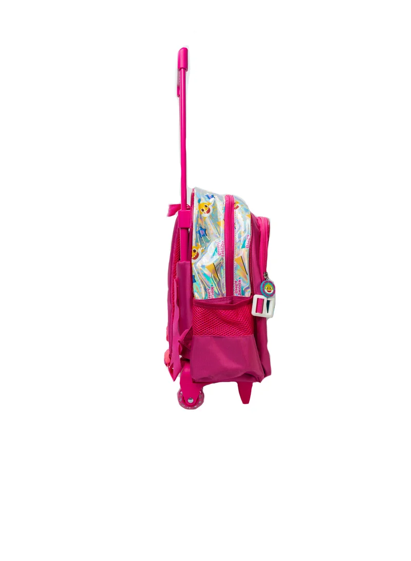 BABY SHARK BABYSHARK 14' TROLLEY BAG, LUNCH BAG, PENCIL CASE
