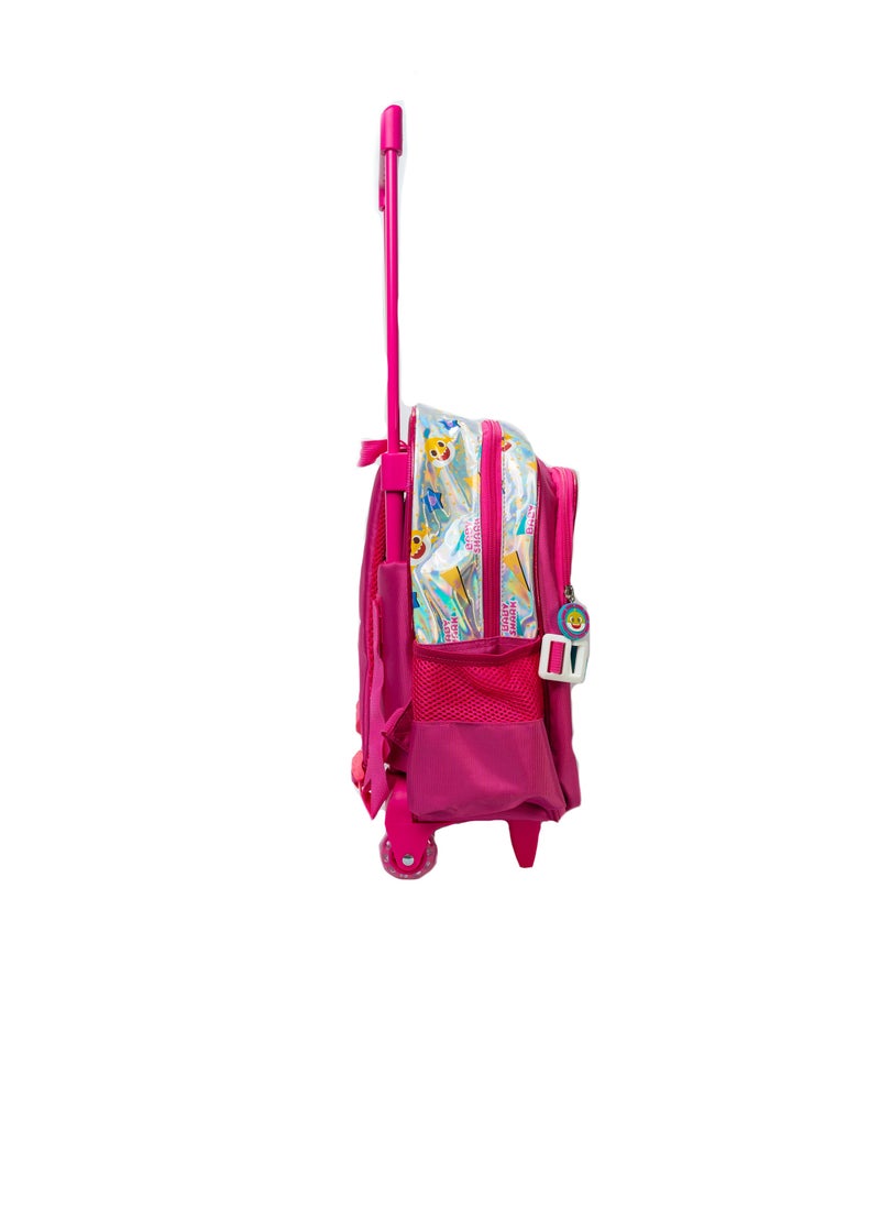 BABY SHARK - BABYSHARK 14' TROLLEY BAG, LUNCH BAG, PENCIL CASE - Image 1