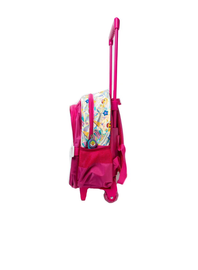 BABY SHARK BABYSHARK 14' TROLLEY BAG, LUNCH BAG, PENCIL CASE