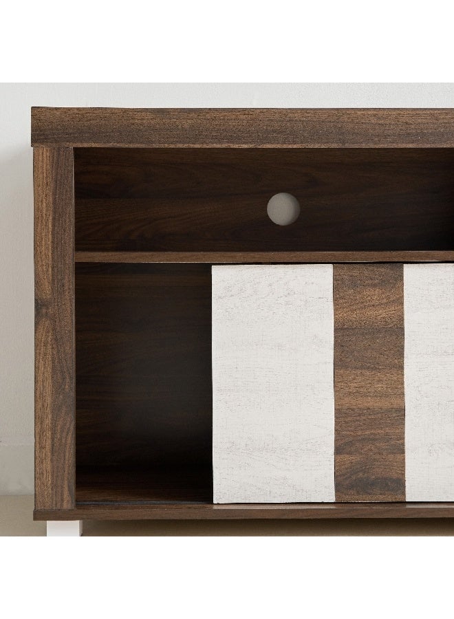 Home Box وحدة تلفاز رايز عالية مع رف مفتوح للتخزين للتلفزيونات حتى 75 بوصة 40 × 67.5 × 180 سم - Image 4